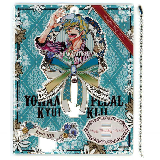 Yumi Kiji Rosette Style BIG Acrylic Stand Yowamushi Pedal Character Birthday Project 2023 [USED]