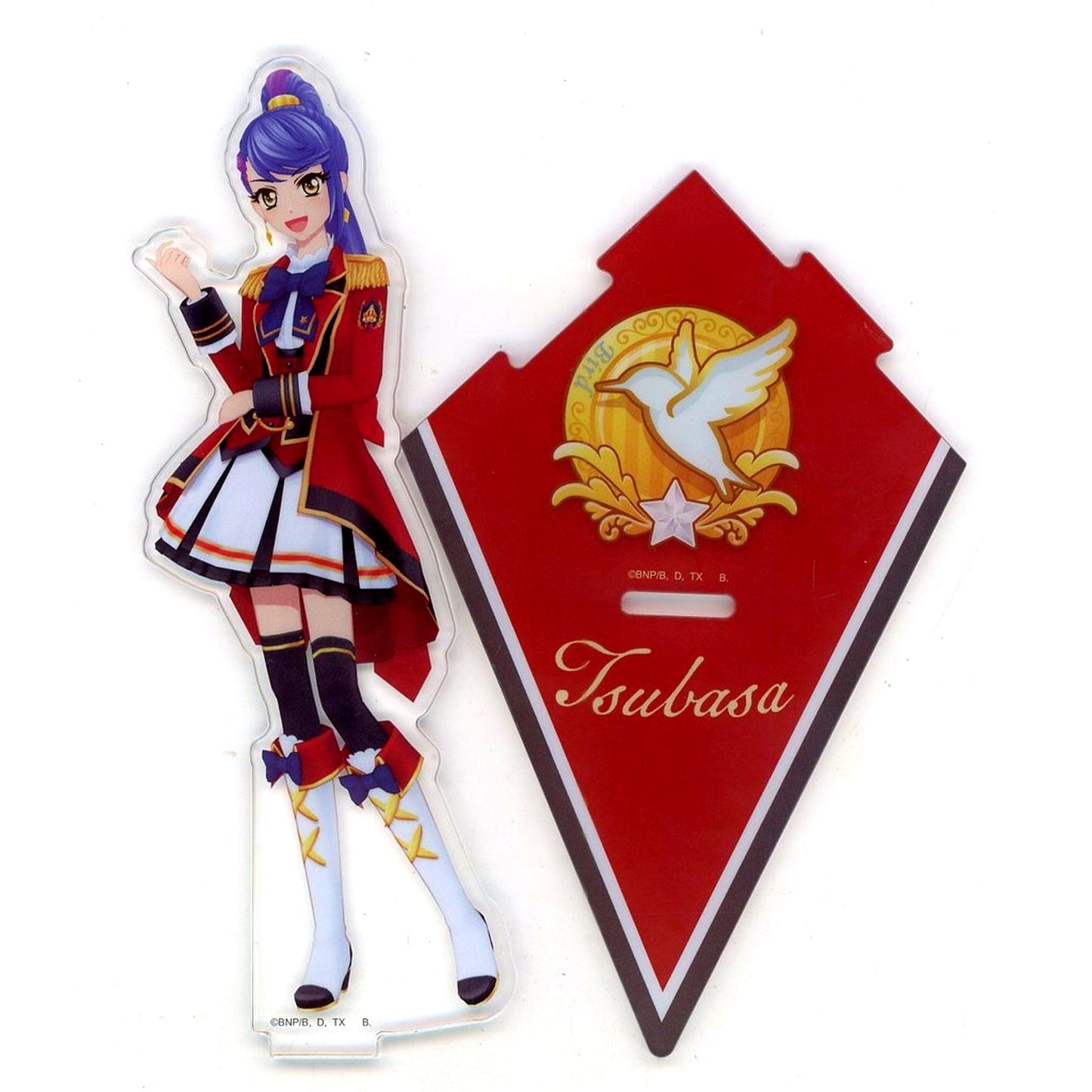 Tsubasa Kisaragi Acrylic Stand Data Carddass Ver. Aikatsu Stars! [USED]