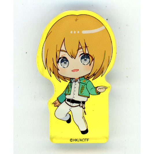 Armin Arlert Attack on Titan x Escrit Sweet Party give your heart Mini Character Acrylic Block [USED]