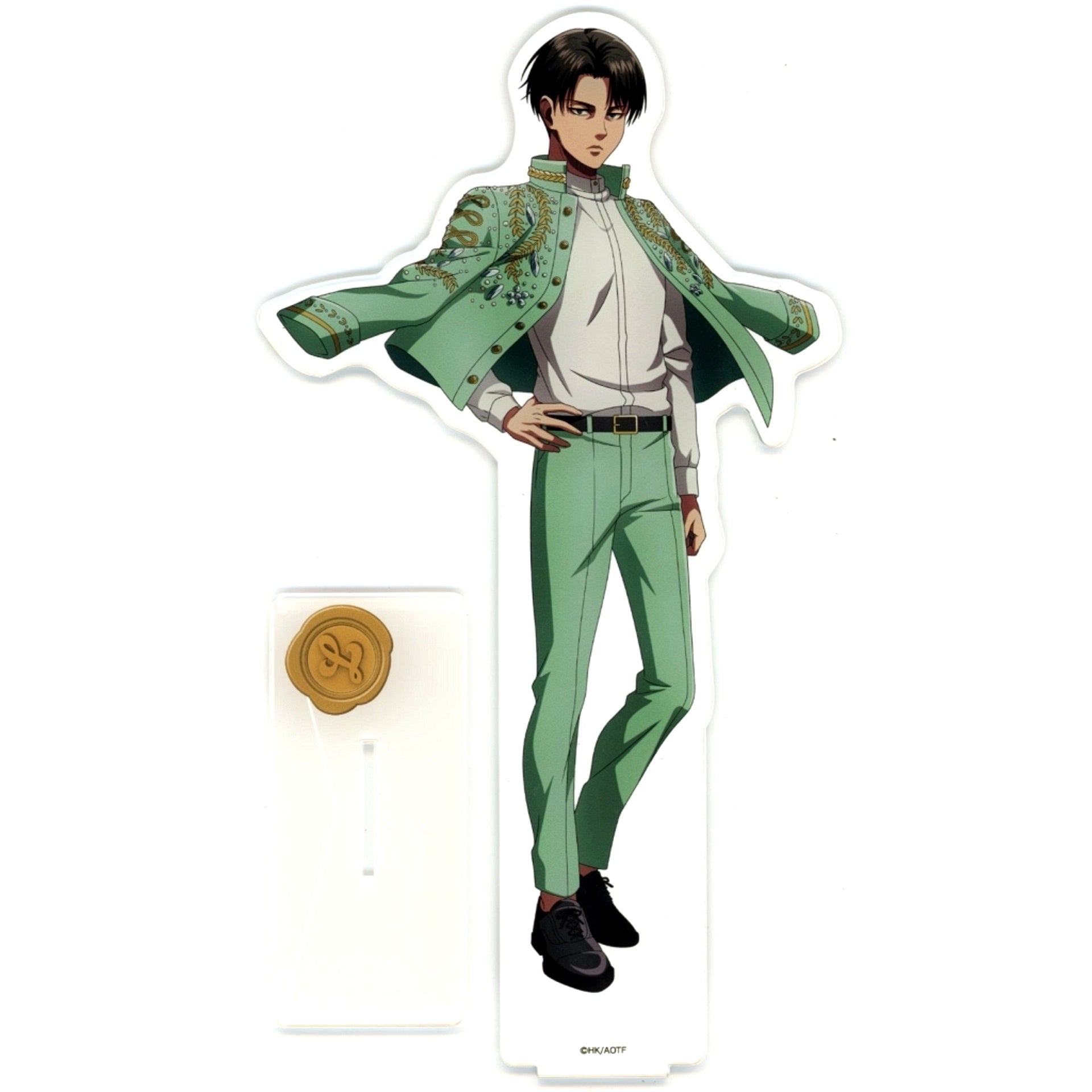 Levi Ackerman Attack on Titan x Escrit Sweet Party give your heart Big Acrylic Stand [USED]
