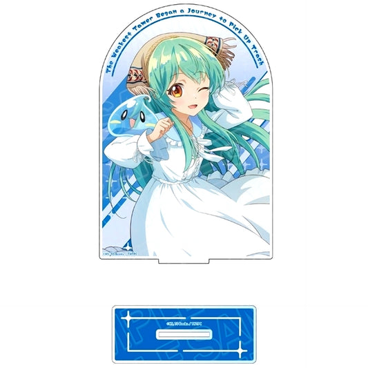 Ivy & Sora Dress Ver. Big Acrylic Stand The Weakest Tamer Began a Journey to Pick Up Trash [USED]