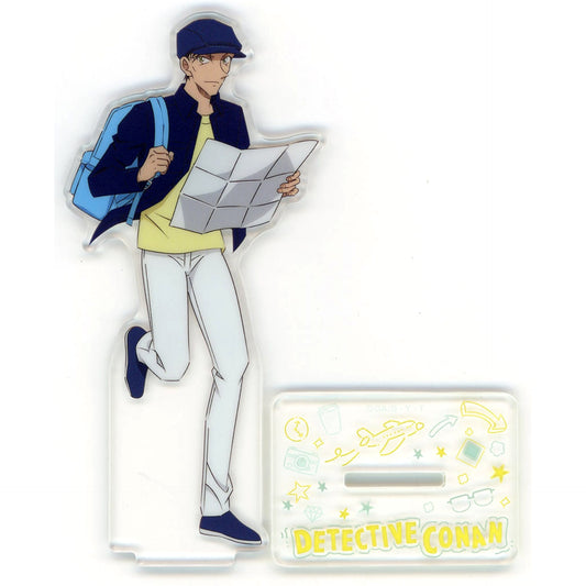 Sega Lucky Kuji Detective Conan Good Day! Good Travel! Shuichi Akai Acrylic Stand Prize F Acrylic Stands [USED]