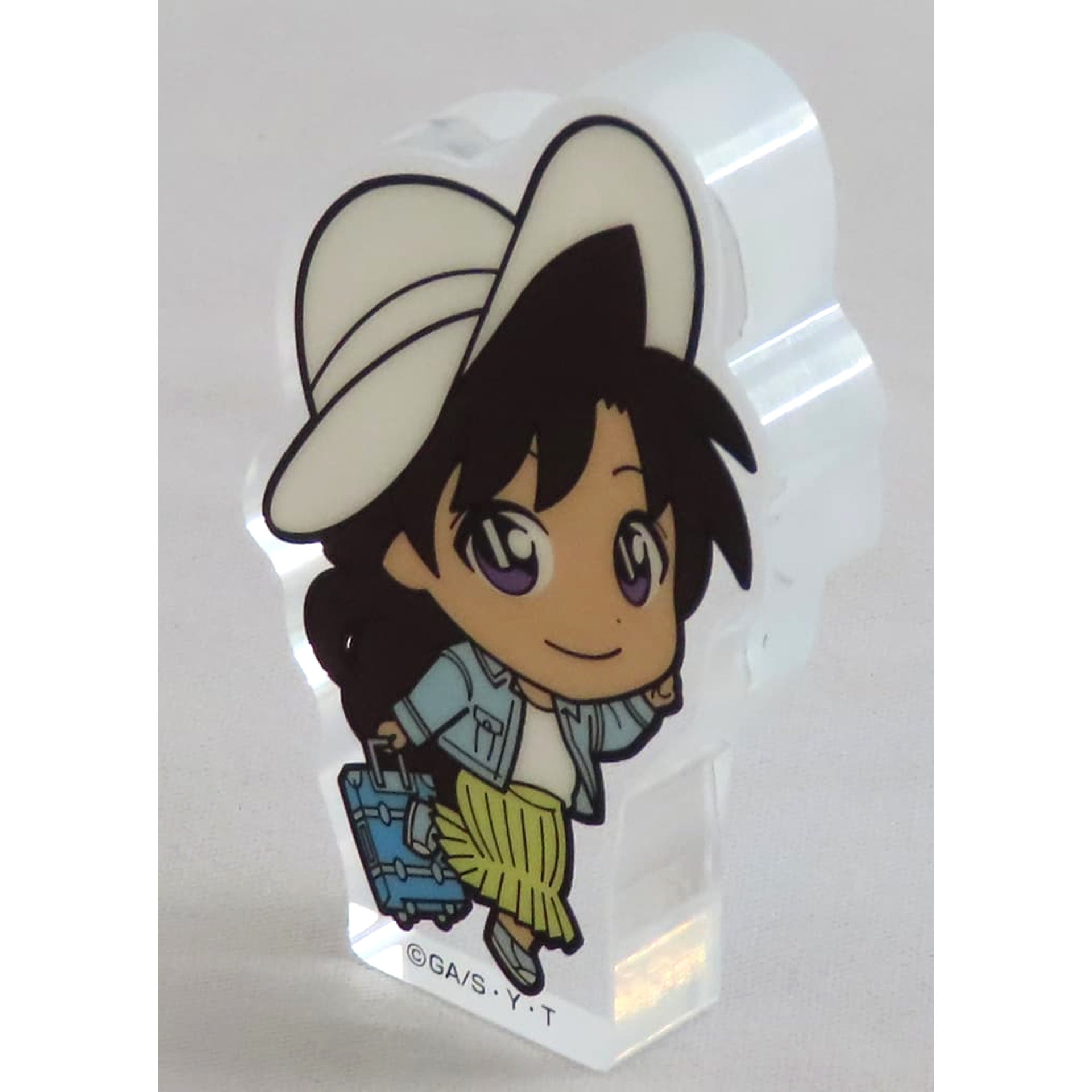 Detective Conan Mori Ran Sega Lucky Kuji Good Day! Good Travel! Acrylic Block Prize I [USED]
