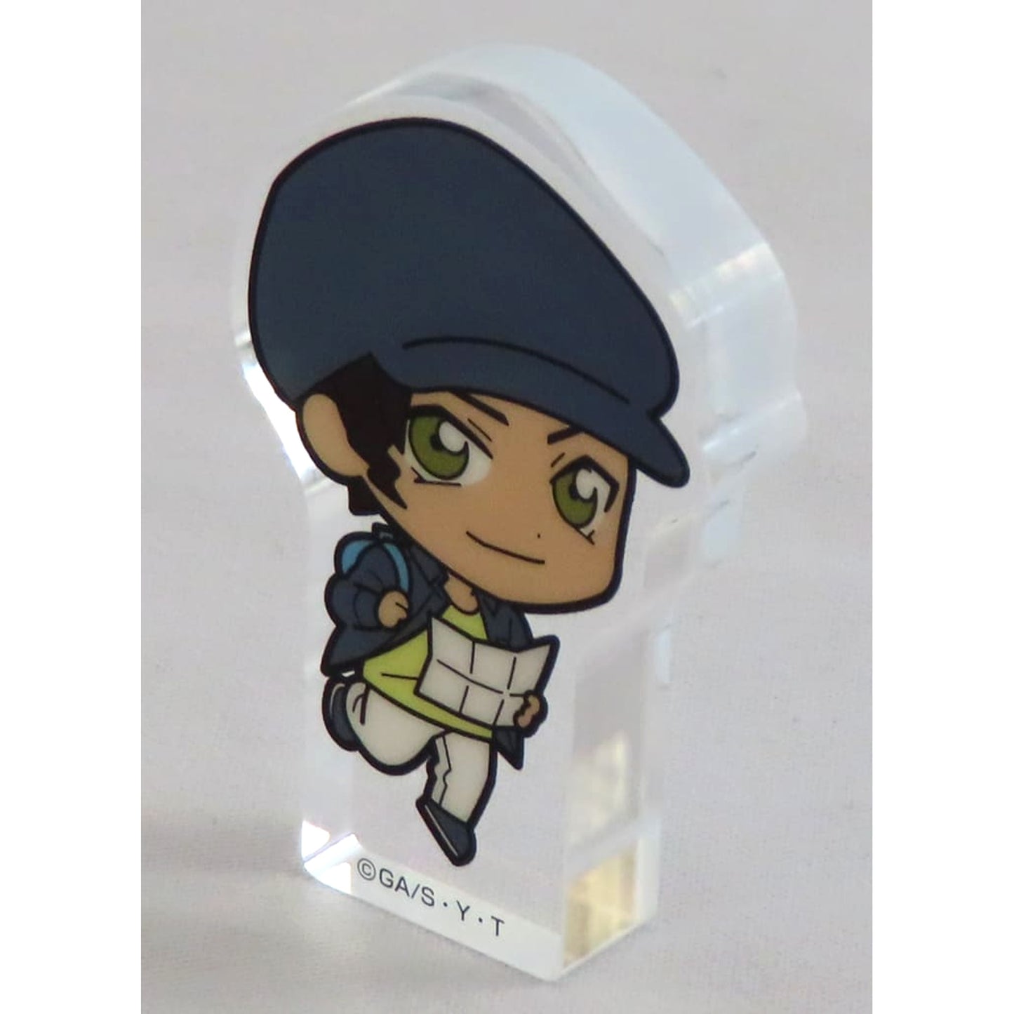 Sega Lucky Kuji Detective Conan Good Day! Good Travel! Shuichi Akai Acrylic Block Prize I Acrylic Stands [USED]