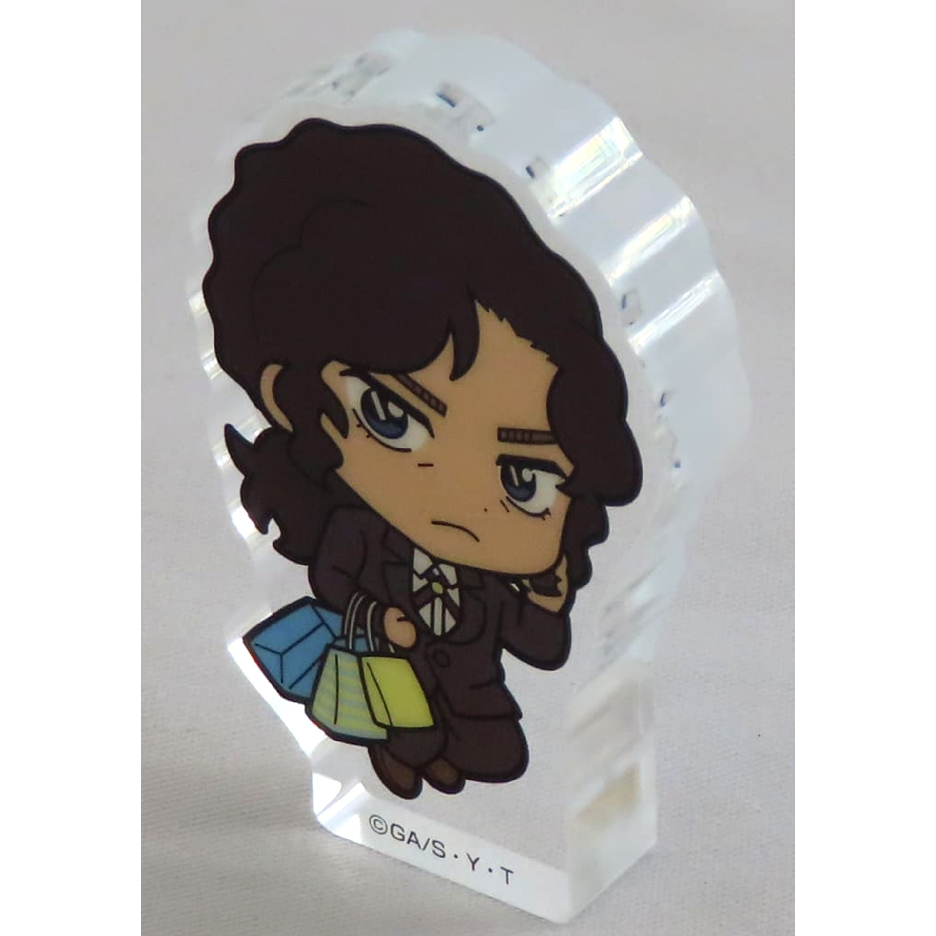 Sega Lucky Kuji Detective Conan Good Day! Good Travel! Muga Iori Acrylic Block Prize I Acrylic Stands [USED]