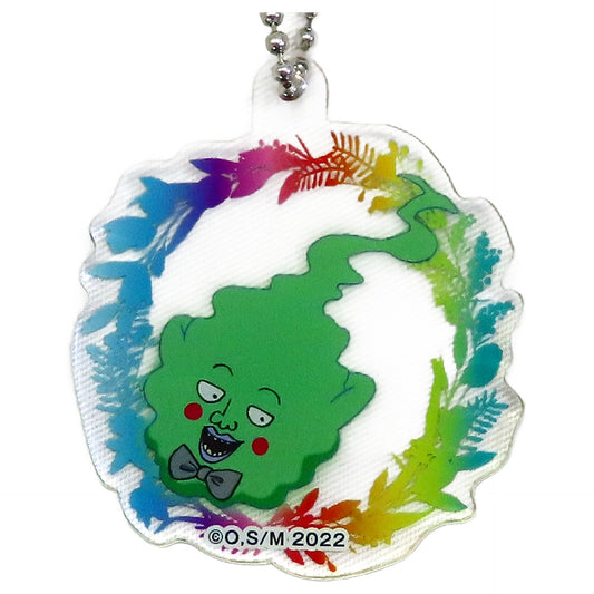 Dimple Mob Psycho 100 III Webkuji The Flowery Banquet Shucchousho! Acrylic Keychain Prize E [USED]