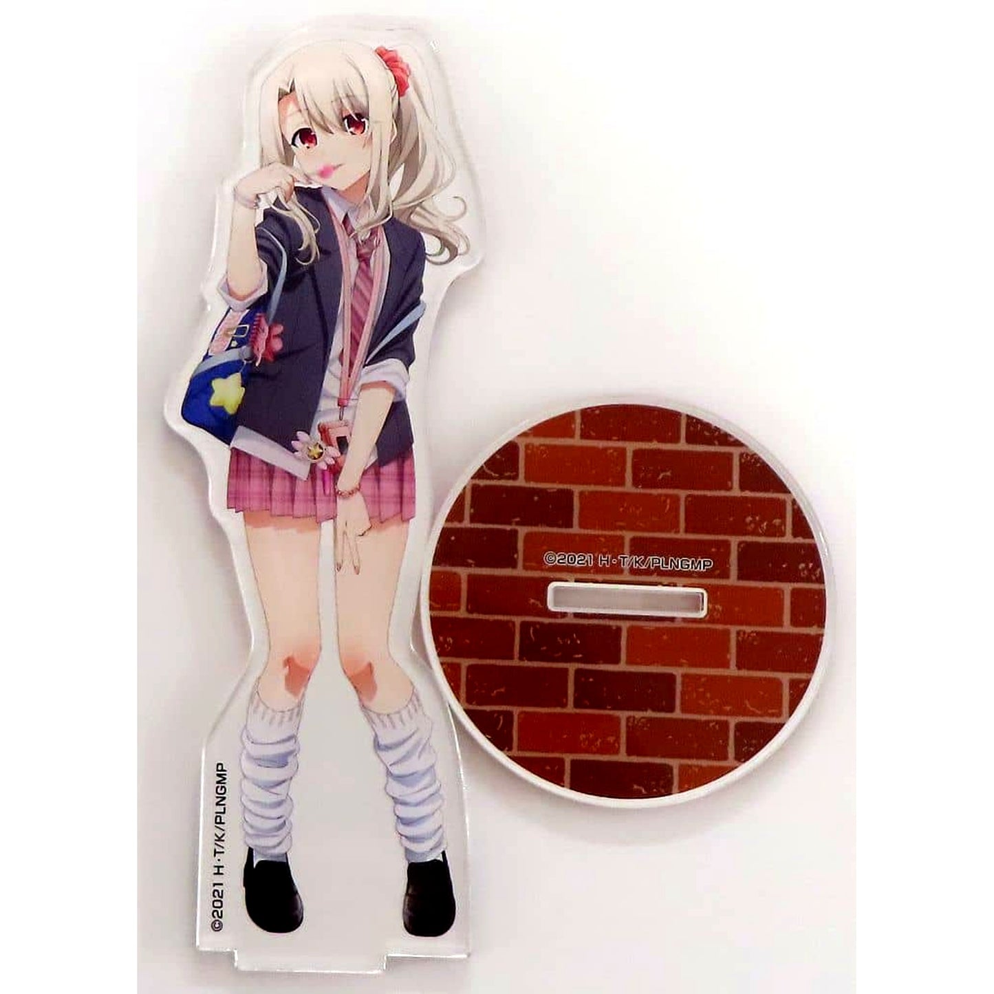 Illyasviel von Einzbern Fate/kaleid liner Prisma Illya Theatrical Film Licht The Nameless Girl x Don Quijote Newly Drawn Big Acrylic Stand School Uniform Ver [USED]