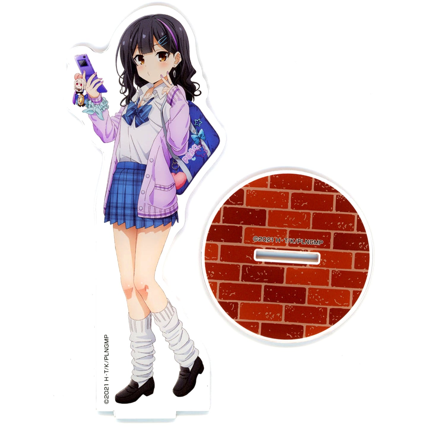 Miyu Edelfelt Fate/kaleid liner Prisma Illya Theatrical Film Licht The Nameless Girl x Don Quijote Newly Drawn Big Acrylic Stand School Uniform Ver [USED]