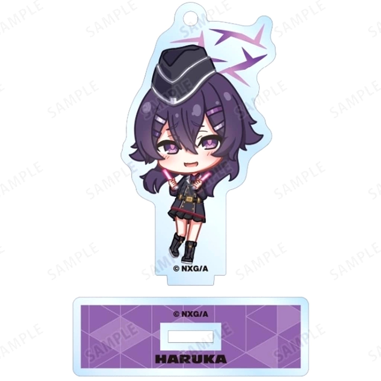 Blue Archive the Animation Haruka Igusa Newly Drawn Chibi Character Activity Ver. Trading Acrylic Stand Keychain Round1 Limited Acrylic Stands [USED]