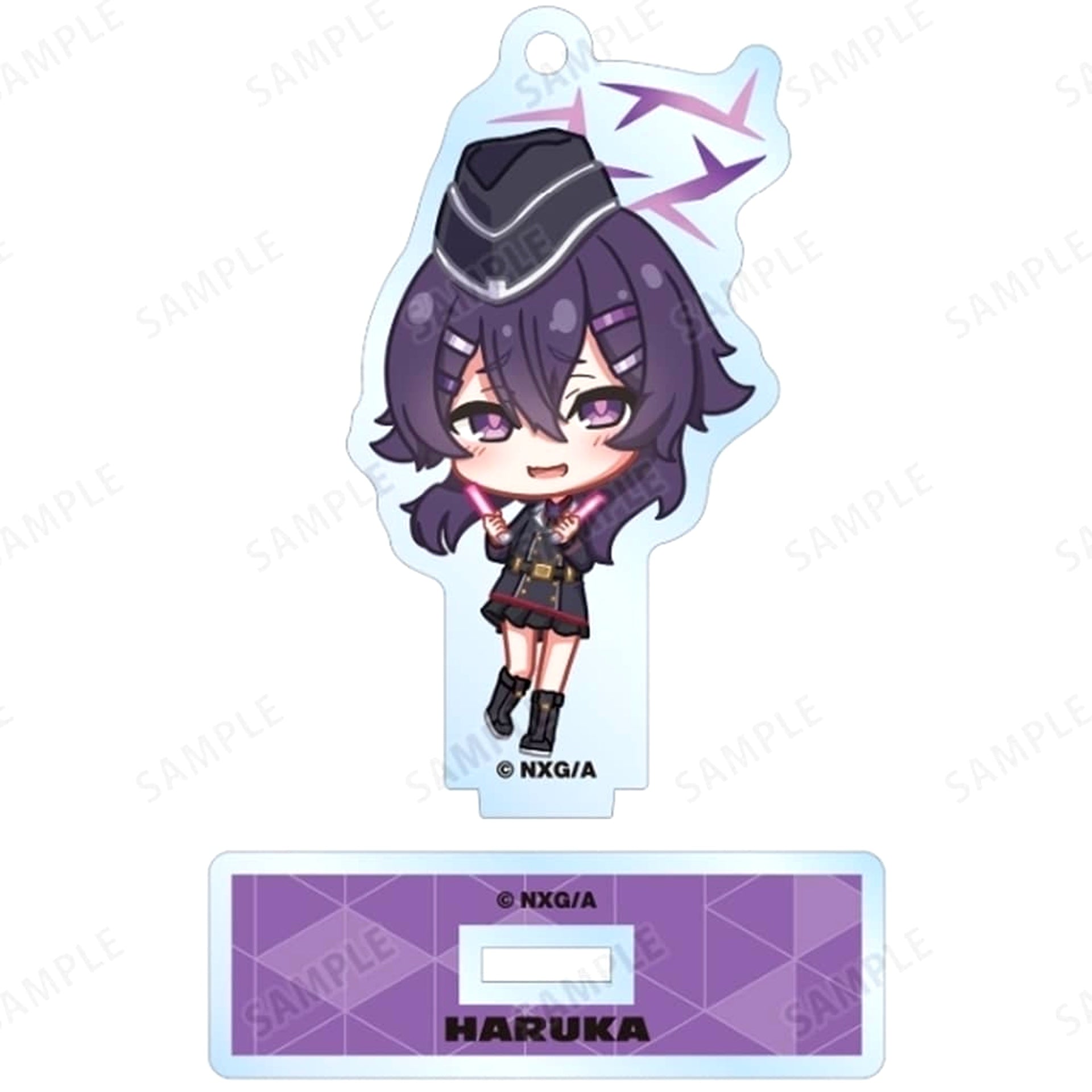 Blue Archive the Animation Haruka Igusa Newly Drawn Chibi Character Activity Ver. Trading Acrylic Stand Keychain Round1 Limited Acrylic Stands [USED]