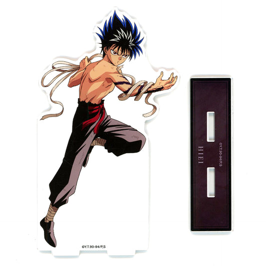 Hiei Illustration Demon World Tournament Battle Ver. Big Acrylic Stand Yu Yu Hakusho Pop Up Store in Loft Vol.4 [USED]
