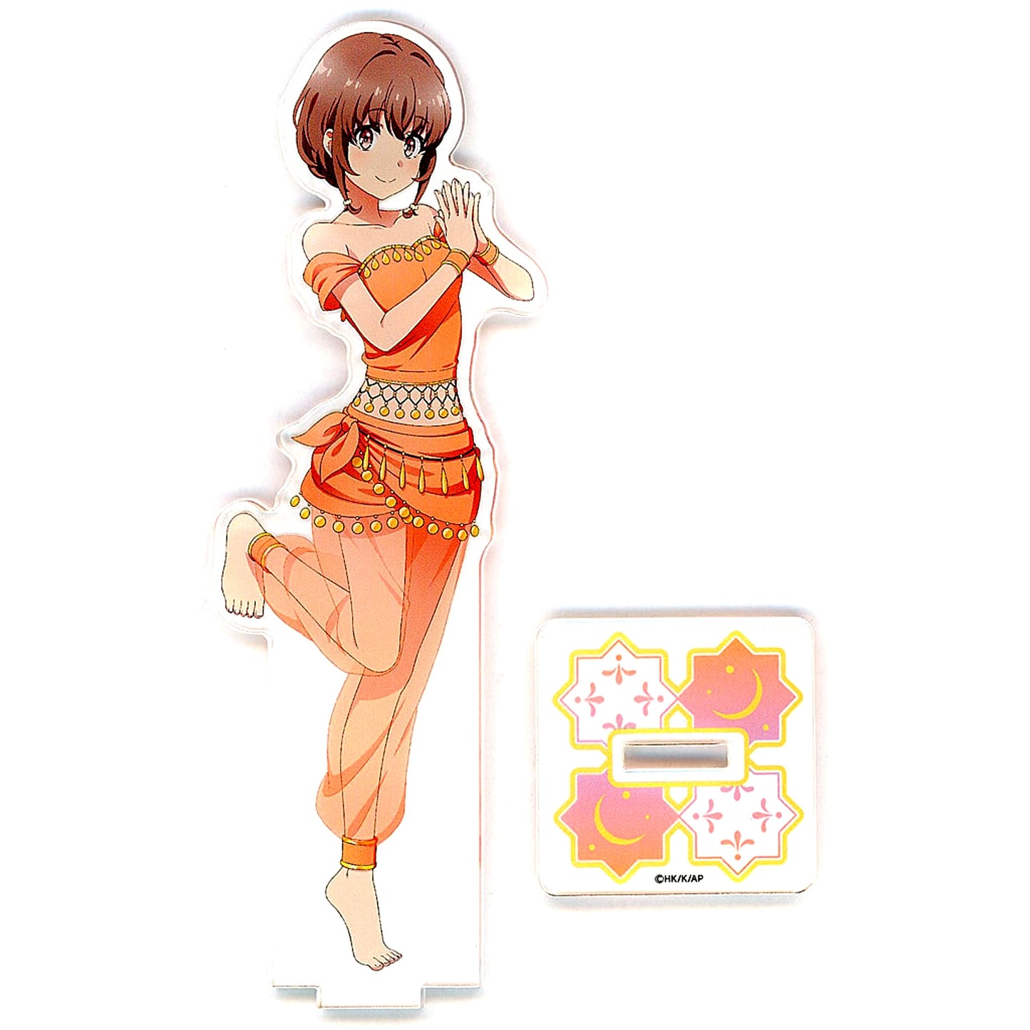 Kaede Azusagawa C-2 Prize Rascal Does Not Dream of a Knapsack Kid DMM Scratch Acrylic Stand [USED]