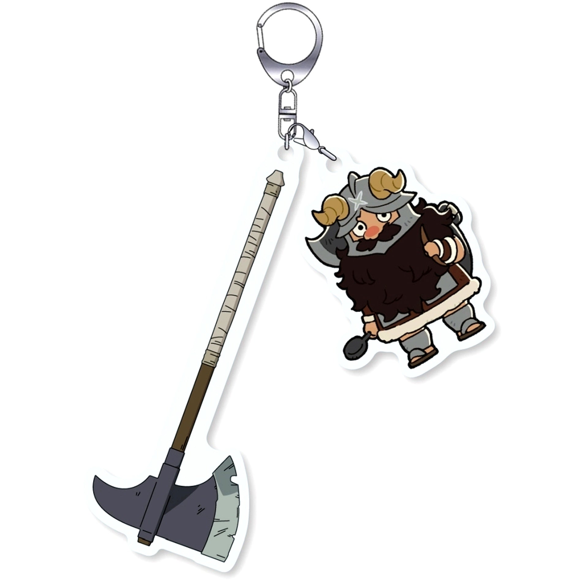 Two-handed Axe & Senshi Delicious in Dungeon T.W.B. Strap [USED]