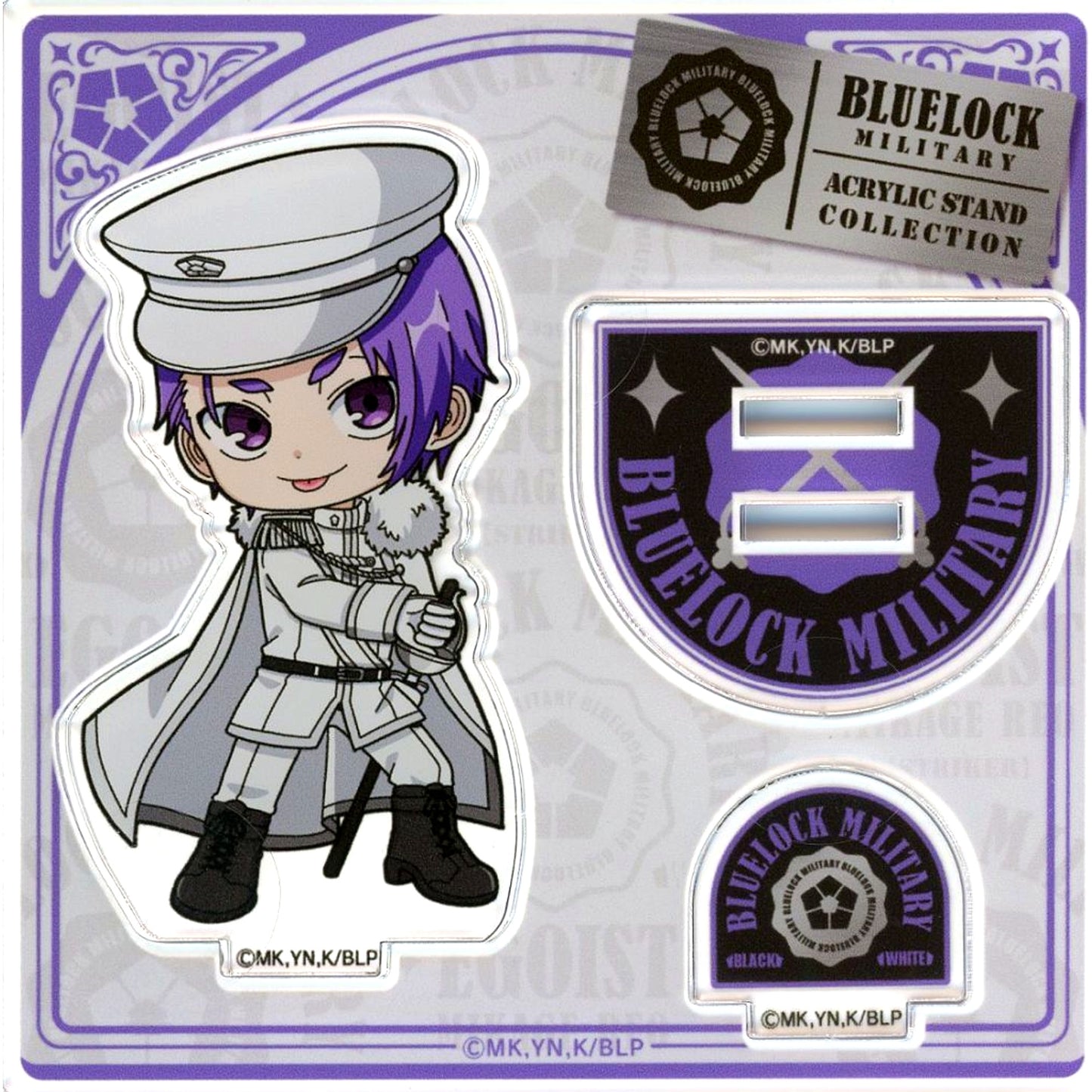 Reo Mikage Acrylic Stand MILITARY Ver. BLUELOCK x STELLAMAP CAFE Blue military and MILITARY POP UP SHOP in BicCamera Animega x Sofmap Fair [USED]