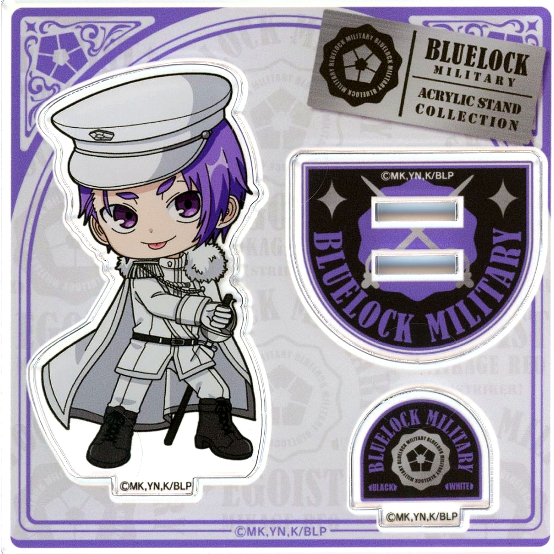 Reo Mikage Acrylic Stand MILITARY Ver. BLUELOCK x STELLAMAP CAFE Blue military and MILITARY POP UP SHOP in BicCamera Animega x Sofmap Fair [USED]