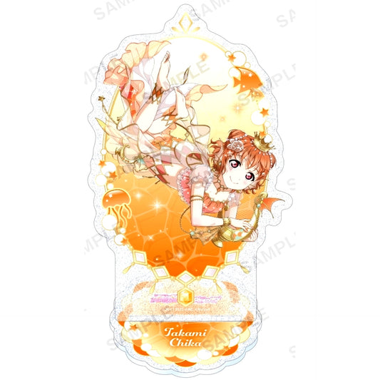 Chika Takami Love Live! School Idol Festival Aqours Kirarin Acrylic Stand Mermaid Ver. [USED]