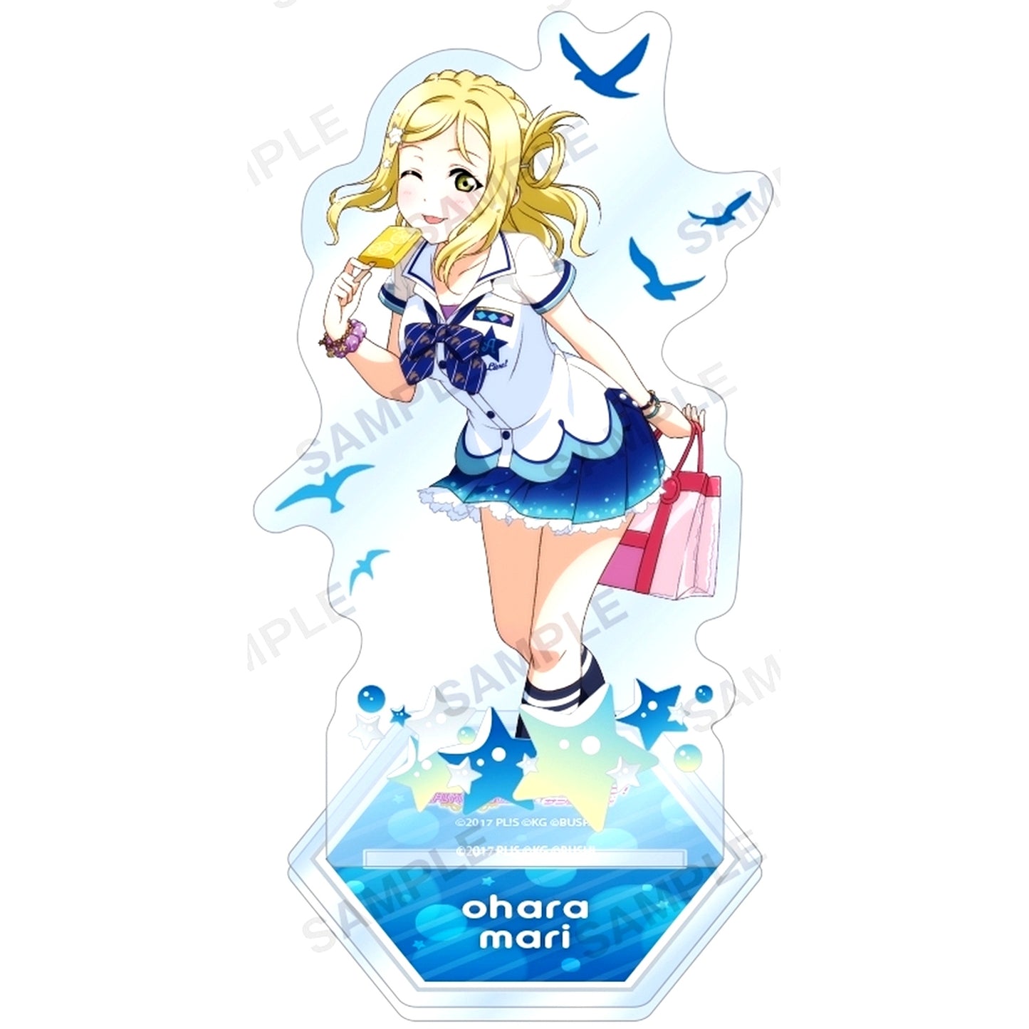 Mari Ohara Love Live! School Idol Festival Aqours Acrylic Stand Mermaid Ver. [USED]
