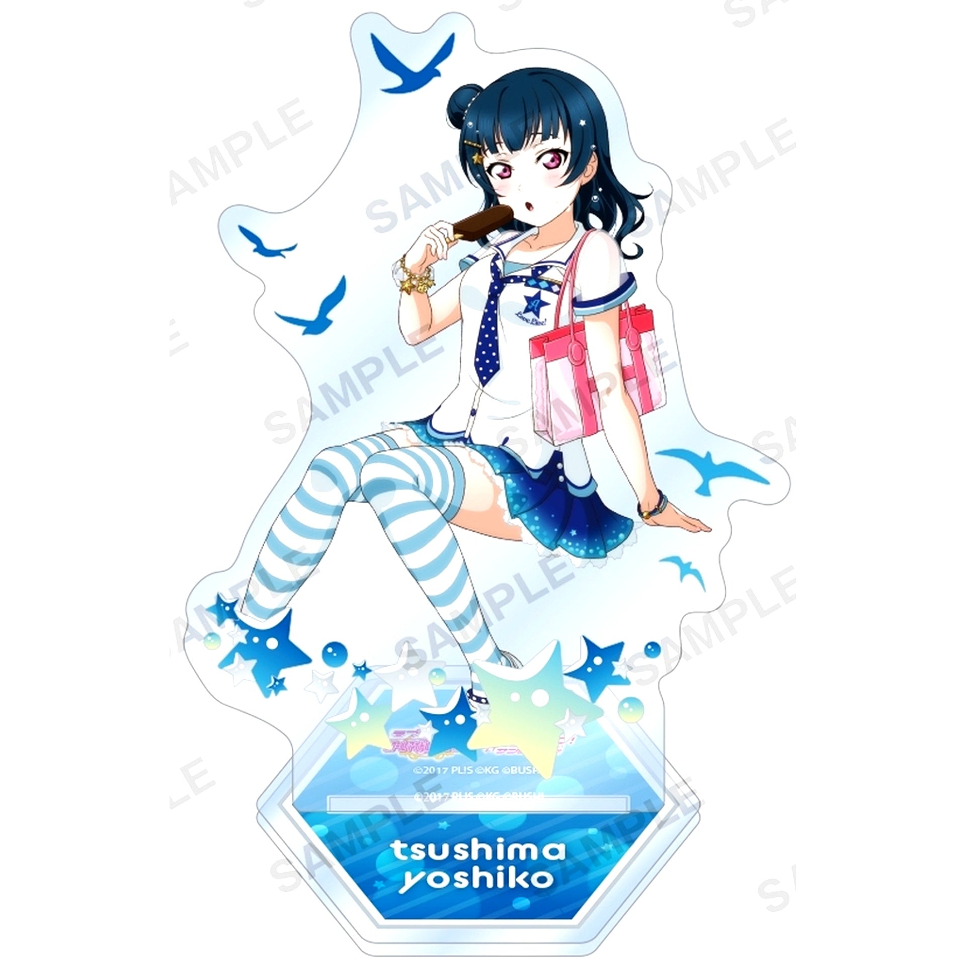 Yoshiko Tsushima Love Live! School Idol Festival Aqours Acrylic Stand Mermaid Ver. [USED]