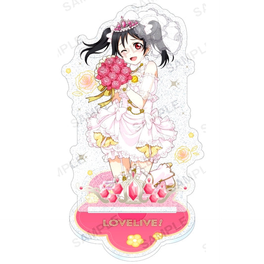 Nico Yazawa Kirarin Acrylic Stand u's Party Wedding Dress Ver. Love Live! School Idol Festival [USED]