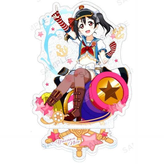 Nico Yazawa Love Live! School Idol Festival Mu's Kirarin Acrylic Stand Marine Ver. [USED]