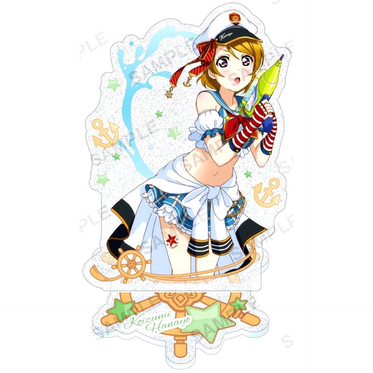 Hanayo Koizumi Kirarin Acrylic Stand u's Marine Ver. Love Live! School Idol Festival [USED]