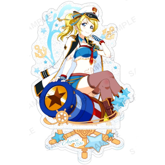 Eli Ayase Kirarin Acrylic Stand u's Marine Ver. Love Live! School Idol Festival [USED]