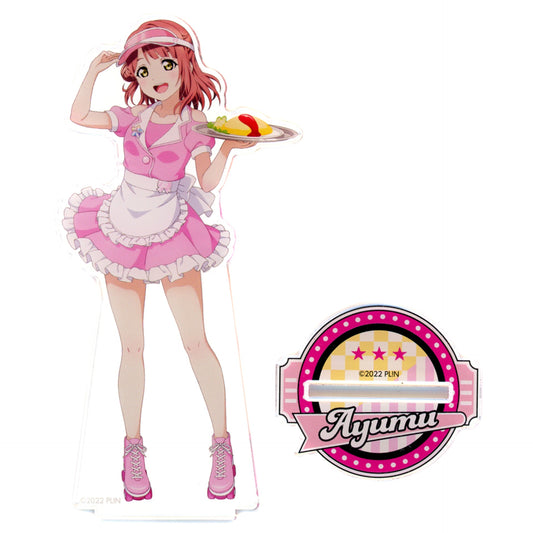 Ayumu Uehara Acrylic Stand Special Diner Ver. Love Live! Nijigasaki High School Idol Club Special Diner in Tree Village [USED]