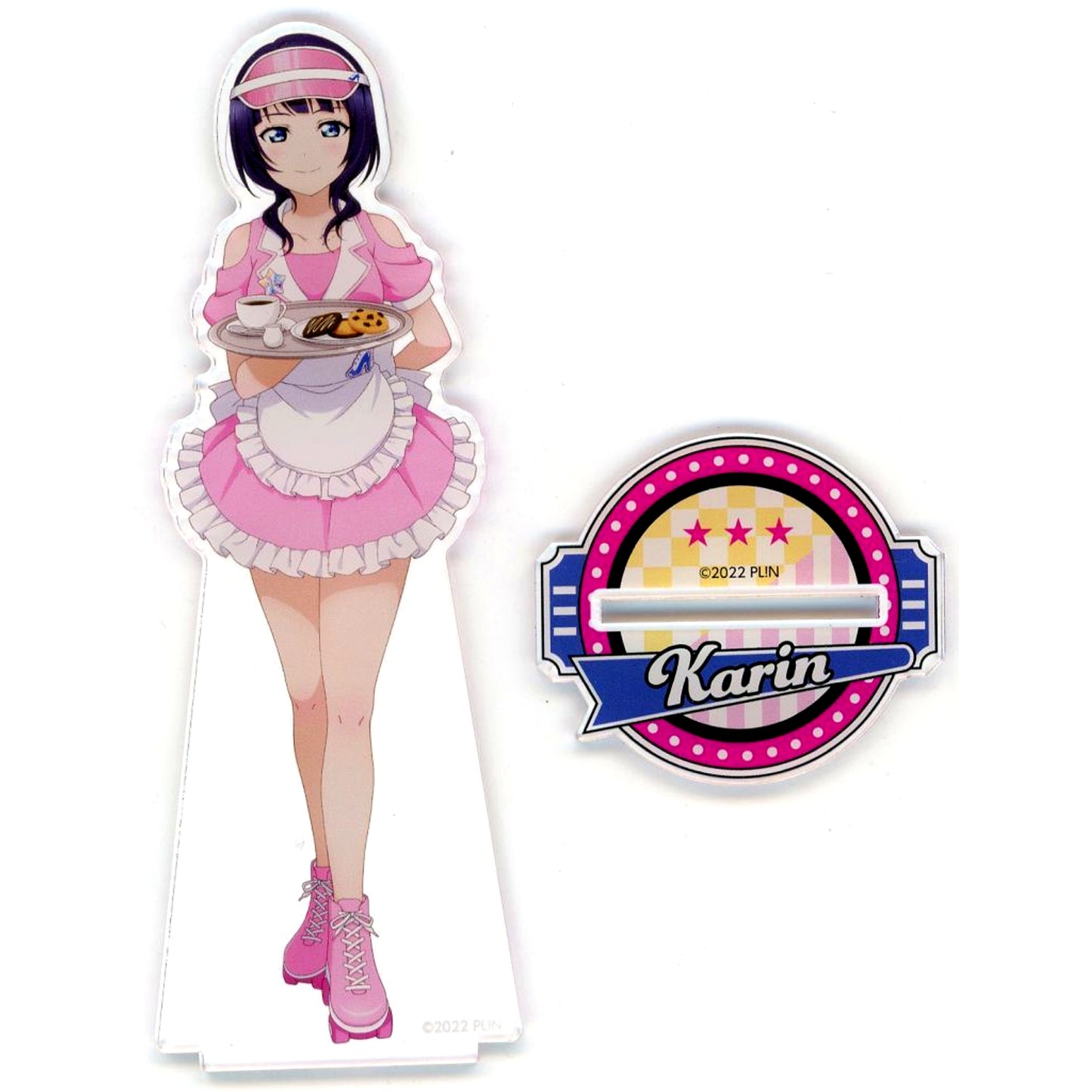 Karin Asaka Acrylic Stand Special Diner Ver. Love Live! Nijigasaki High School Idol Club Special Diner in Tree Village [USED]