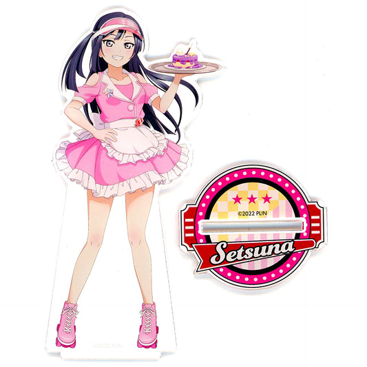 Setsuna Yuki Acrylic Stand Special Diner Ver. Love Live! Nijigasaki High School Idol Club Special Diner in Tree Village [USED]