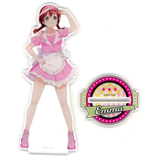 Emma Verde Acrylic Stand Special Diner Ver. Love Live! Nijigasaki High School Idol Club Special Diner in Tree Village [USED]