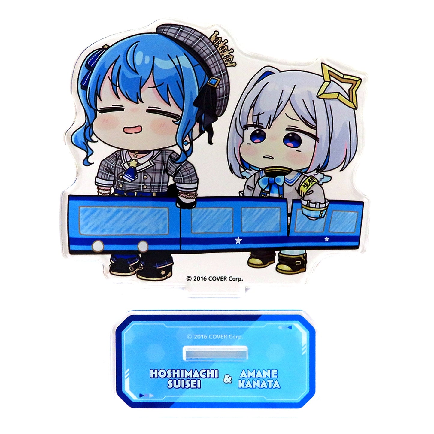 Hoshimachi Suisei & Amane Kanata Virtual YouTuber Hololive Hologra Acrylic Stand [USED]
