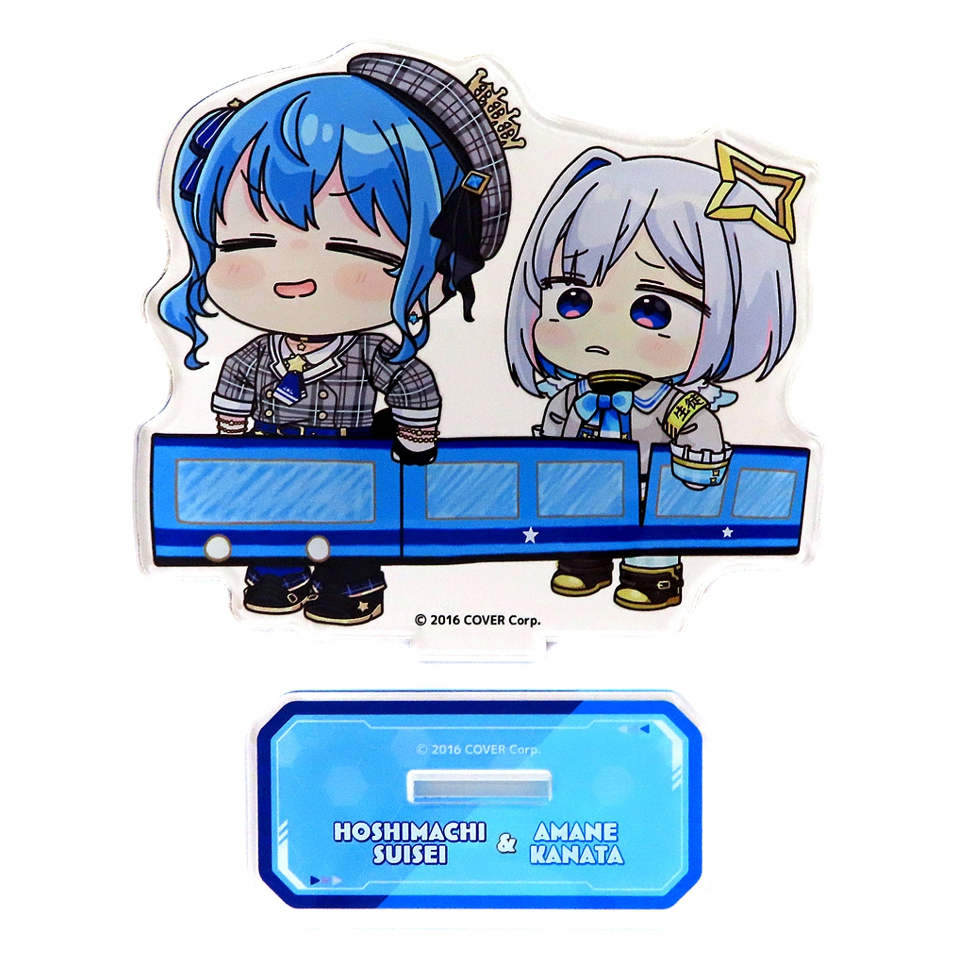 Hoshimachi Suisei & Amane Kanata Virtual YouTuber Hololive Hologra Acrylic Stand [USED]