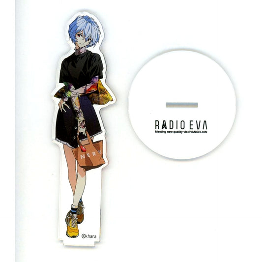 Rei Ayanami Eva Store Original Radio Eva Acrylic Stand Vol. 7 Evangelion [USED]