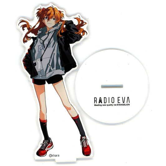 Asuka Langley Shikinami Eva Store Original Radio Eva Acrylic Stand Vol. 7 Evangelion [USED]