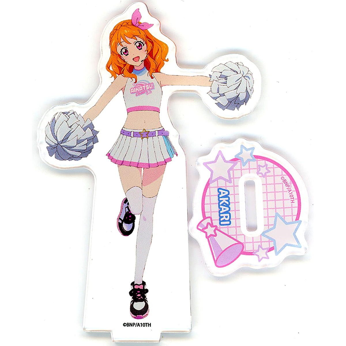 Akari Ozora Acrylic Stand DMM Scratch! Aikatsu! Series Cheers C-2 Prize [USED]