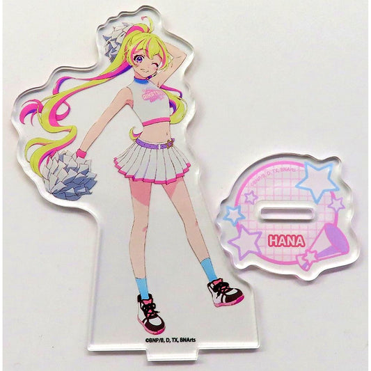 Hana C-7 Prize Acrylic Stand DMM Scratch! Aikatsu! Series Aikatsu! Cheers [USED]