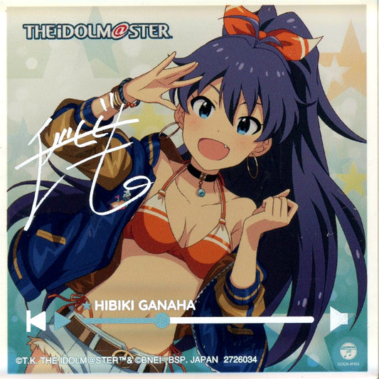Hibiki Ganaha Acrylic Block MASTER ARTIST 4 Series The Idolmaster Namco Limited [USED]
