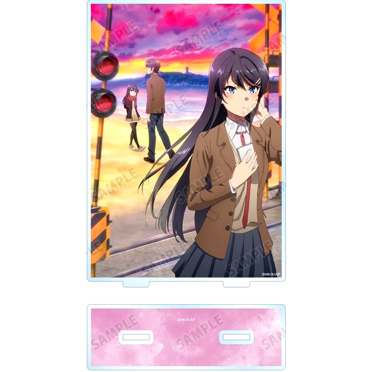 Key Visual Big Acrylic Stand Rascal Does Not Dream of a Knapsack Kid [USED]