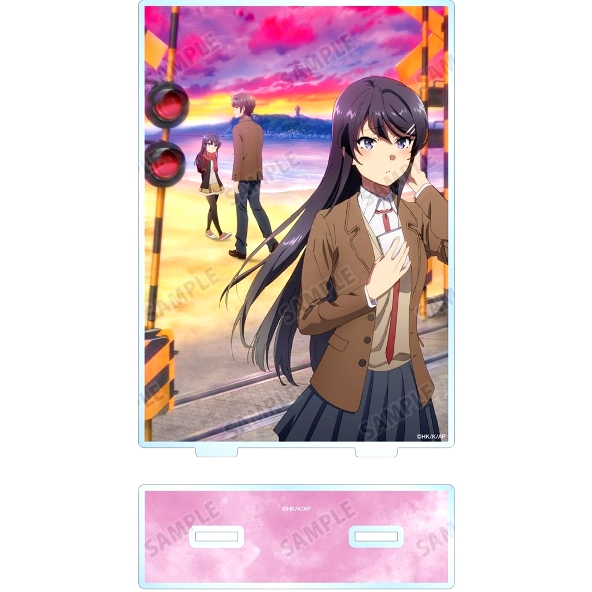 Key Visual Big Acrylic Stand Rascal Does Not Dream of a Knapsack Kid [USED]