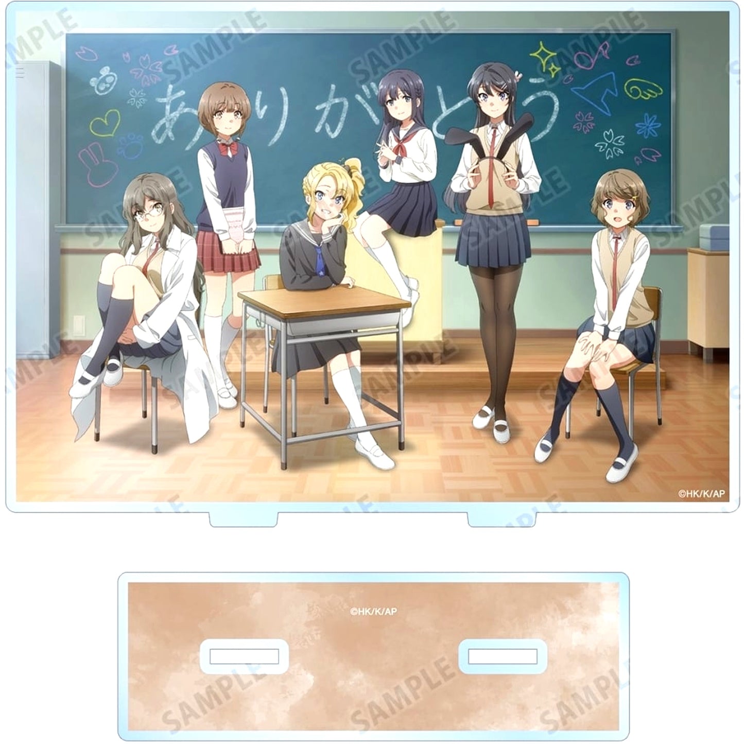 Special Visual Rascal Does Not Dream of a Knapsack Kid BIG Acrylic Stand [USED]