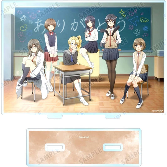 Special Visual Rascal Does Not Dream of a Knapsack Kid BIG Acrylic Stand [USED]