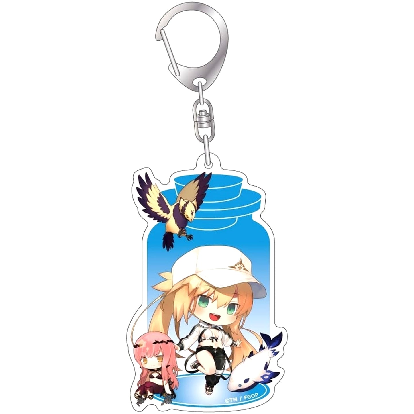 Fate/Grand Order Artoria Caster Charatoria Acrylic Keychain Berserker [USED]