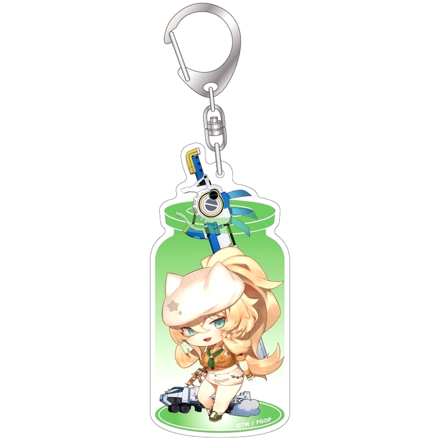 Fate/Grand Order UDK-Barghest Charatoria Acrylic Keychain Archer [USED]