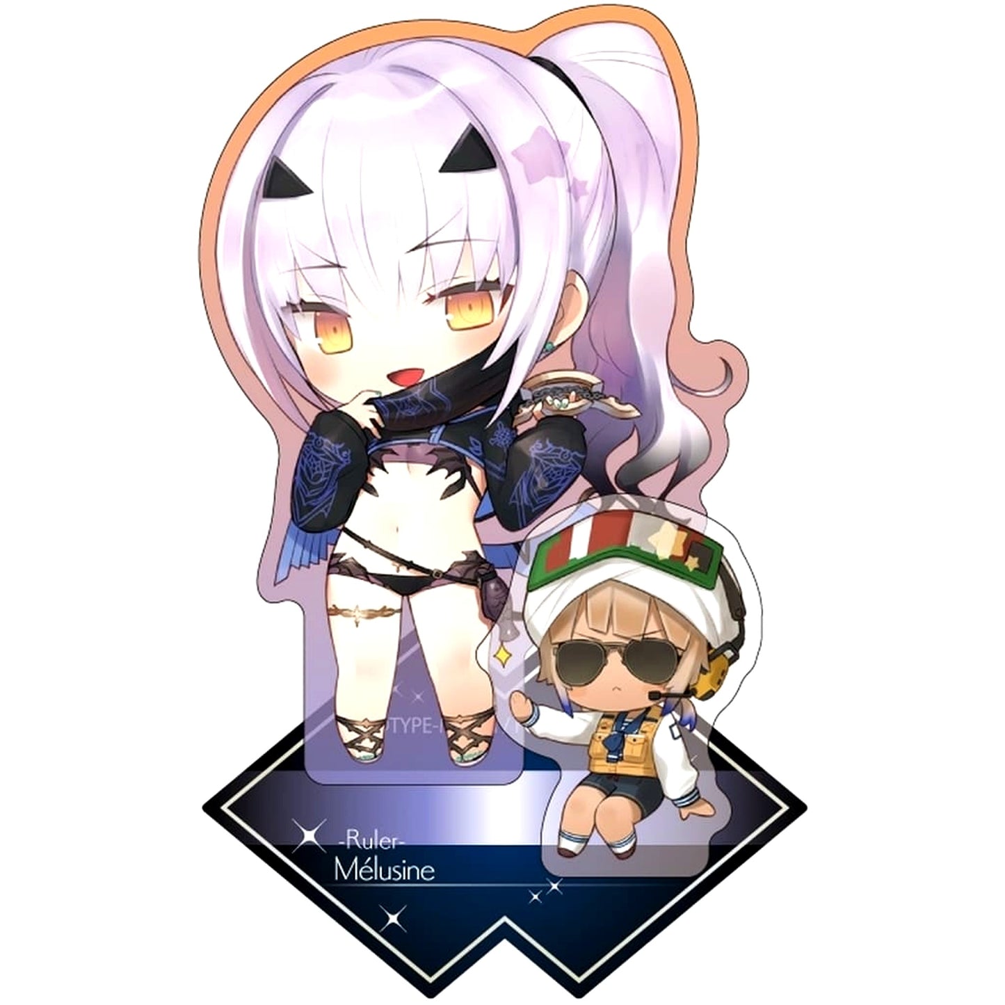 Fate/Grand Order Melusine Ruler Charatoria Acrylic Stand [USED]