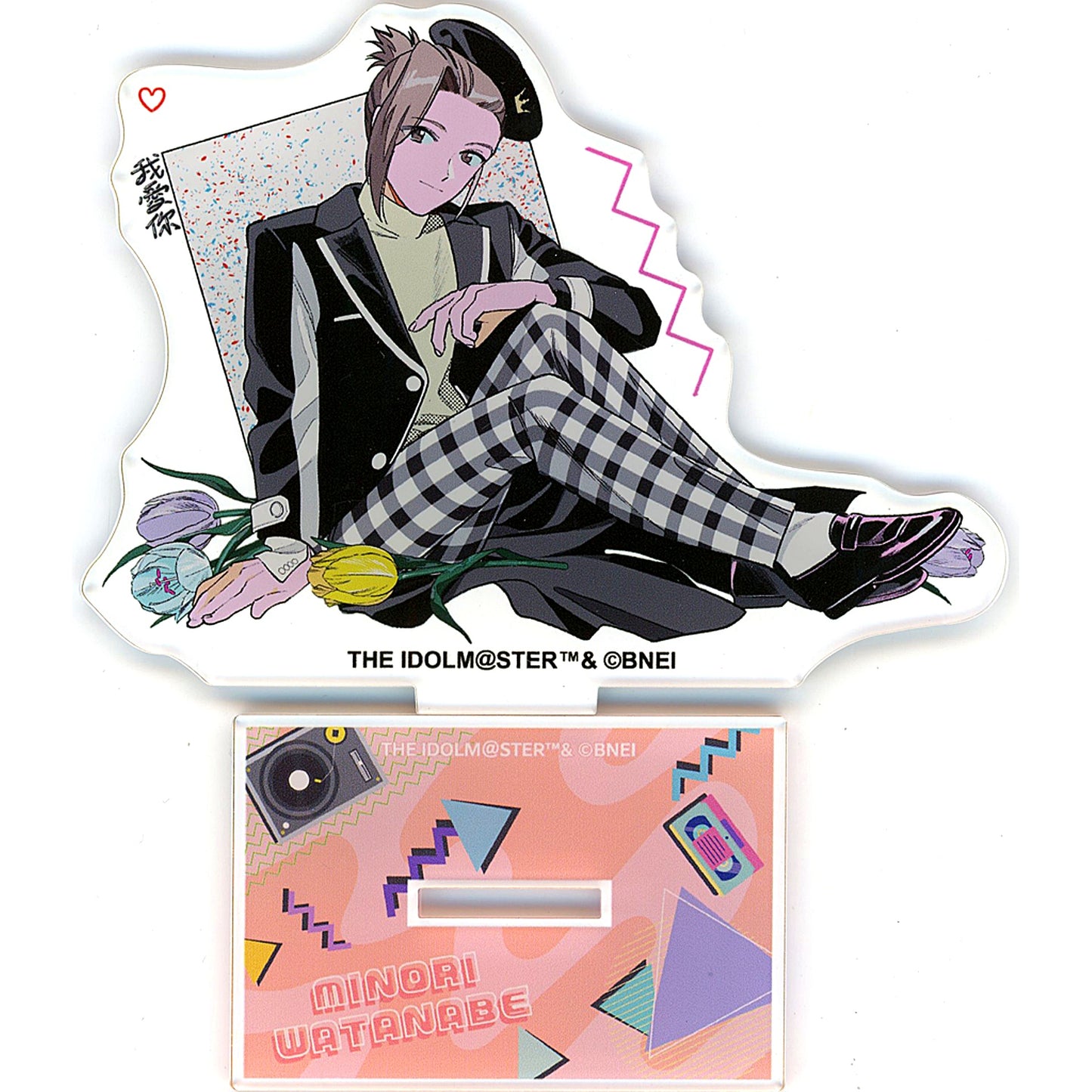 Minori Watanabe THE IDOLM@STER SideM Official Acrylic Stand x DenQ Collabo Illustration Vol.2 [USED]
