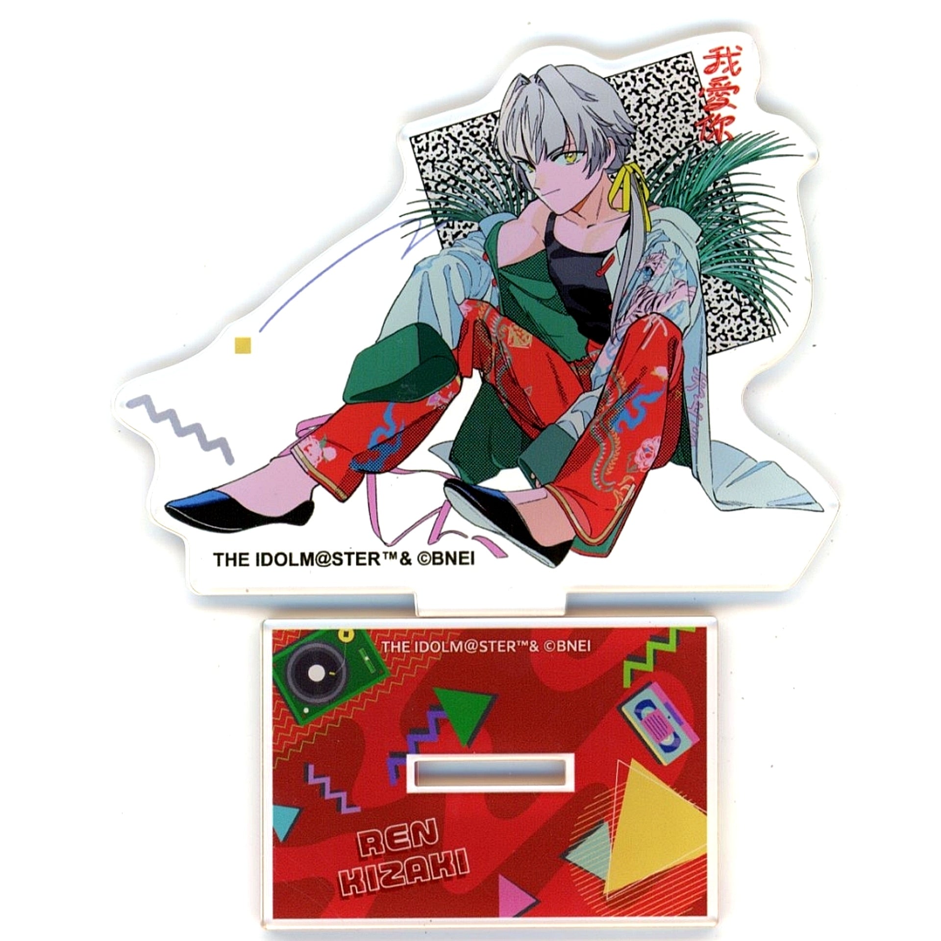 Ren Kizaki THE IDOLM@STER SideM Official Acrylic Stand x DenQ Collabo Illustration Vol.2 [USED]