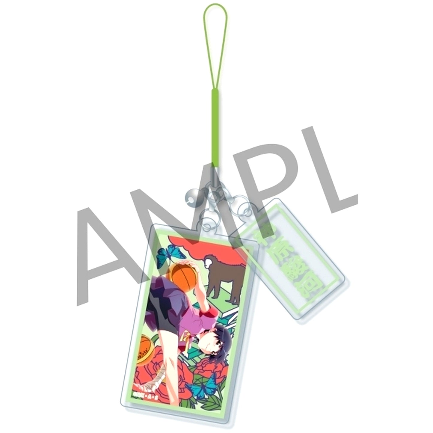 Suruga Kanbaru Monogatari Series Charaditional Toy Acrylic Netsuke Strap [USED]