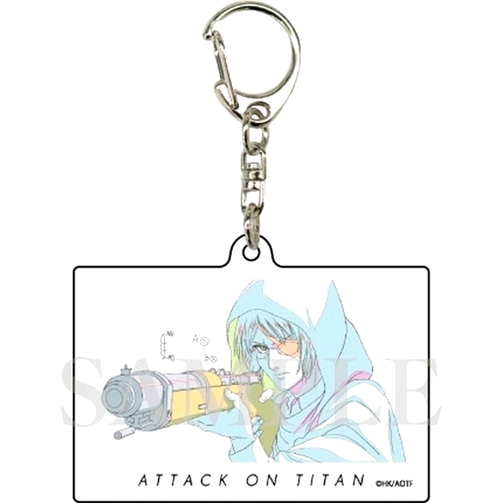 Hange Zoe 07. Attack on Titan The Final Season Acrylic Keychain Original Illustration [USED]