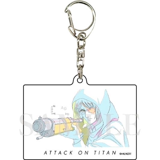 Hange Zoe 07. Attack on Titan The Final Season Acrylic Keychain Original Illustration [USED]