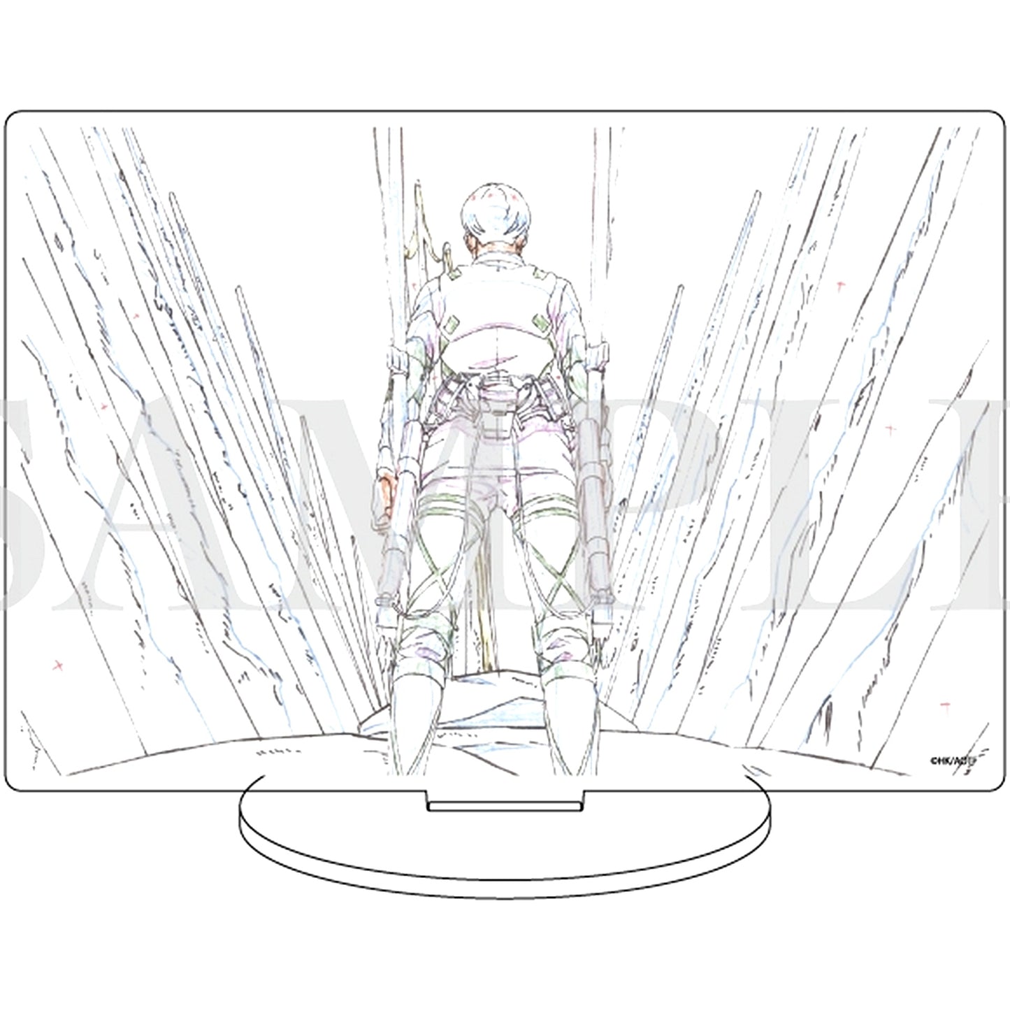 15 Armin Arlert Original Art Illustration Acrylic Stand Attack on Titan The Final Season [USED]